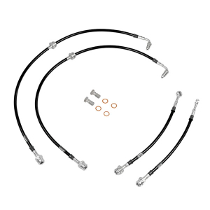 Latiguillos de freno metálicos Goodridge para Golf 7, 7.5 y 8 GTI o R