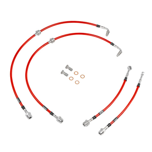 Latiguillos de freno metálicos Goodridge para Golf 7, 7.5 y 8 GTI o R