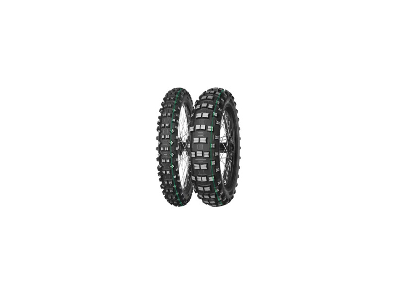 Neumático Mitas Terra Force-EF 140/80-18 TT Super SO x2 Línea Verde